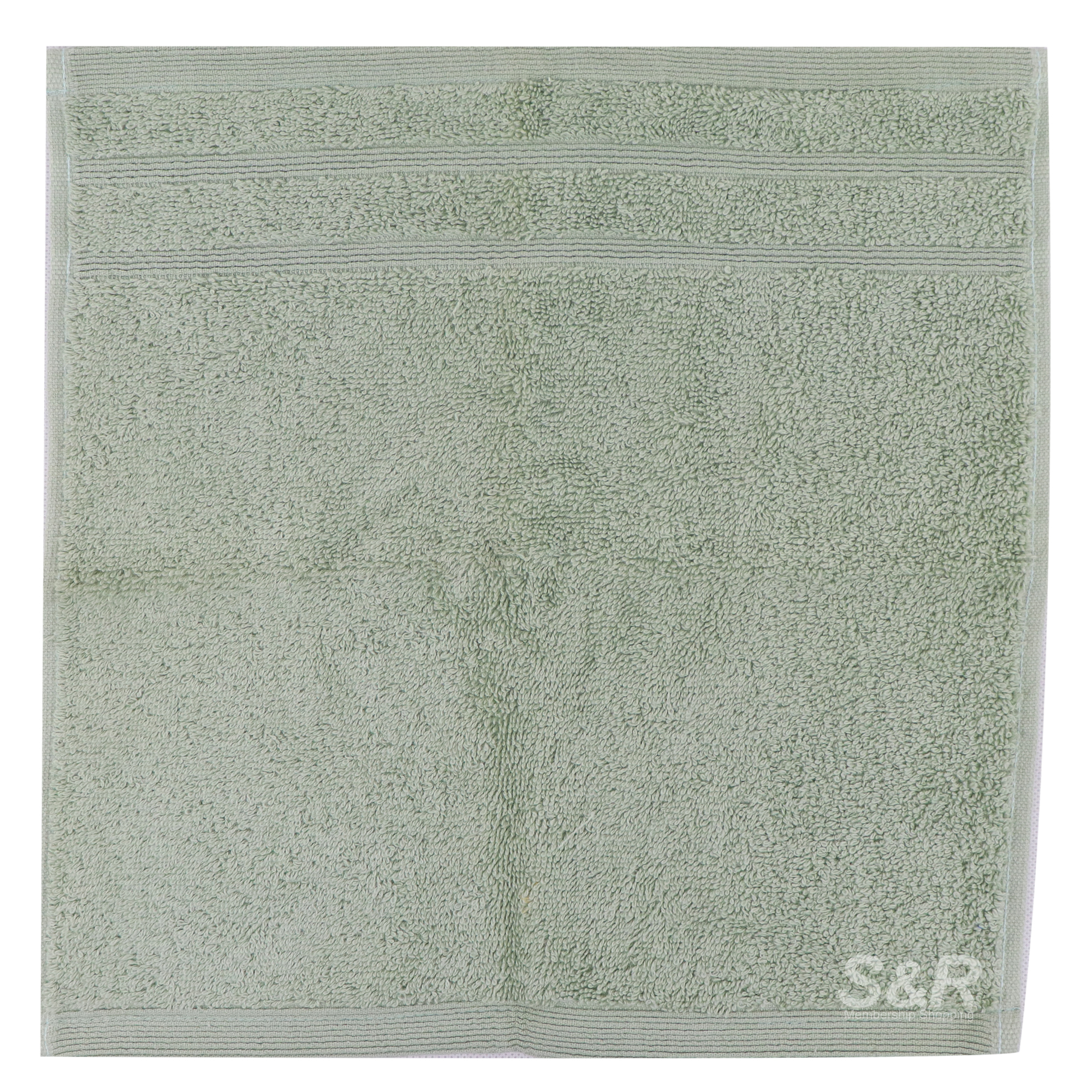 Spa Collection Green Face Towel Small Size 1pc